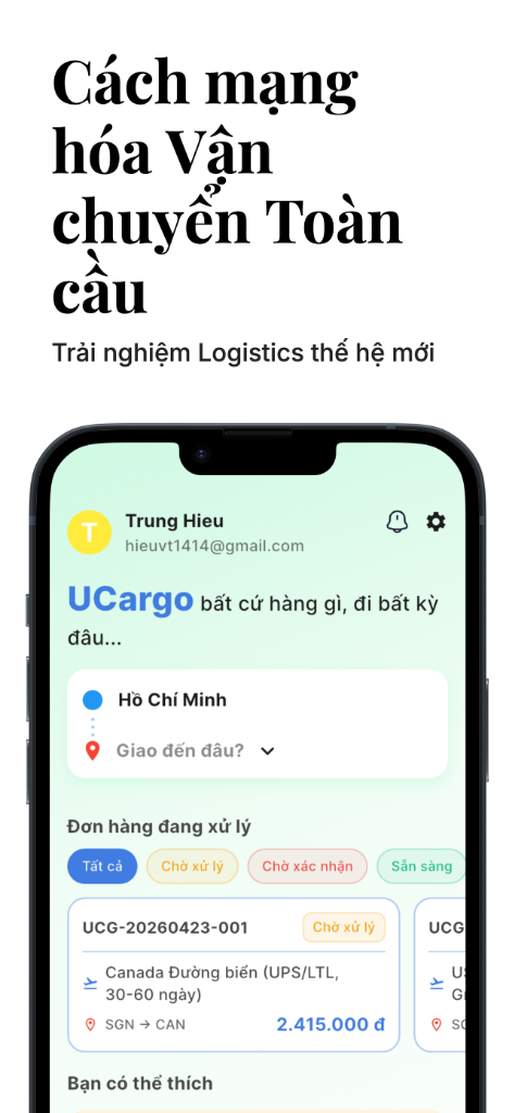 Trang chủ UCargo