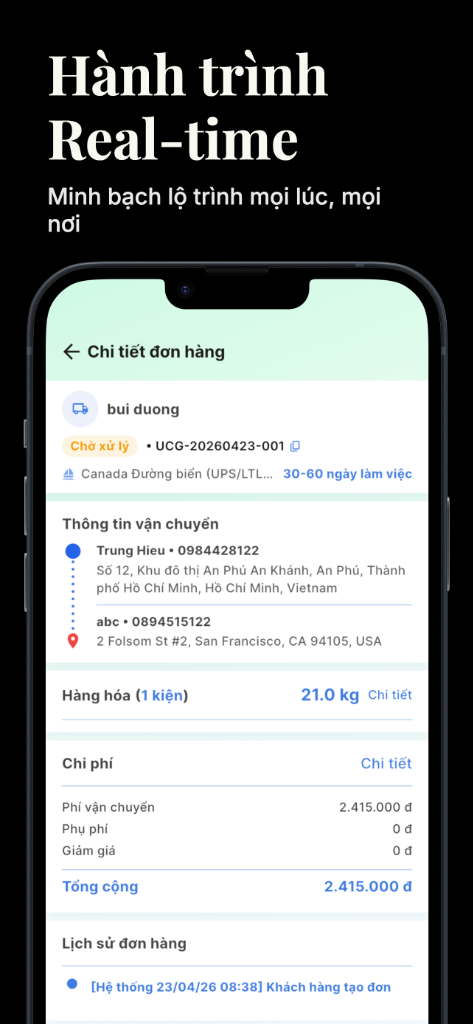 Theo dõi đơn hàng